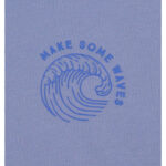 Fox Light Blue Make Some Waves Printed T Shirt