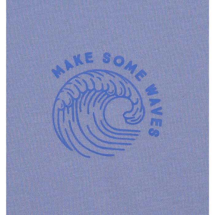 Fox Light Blue Make Some Waves Printed T Shirt