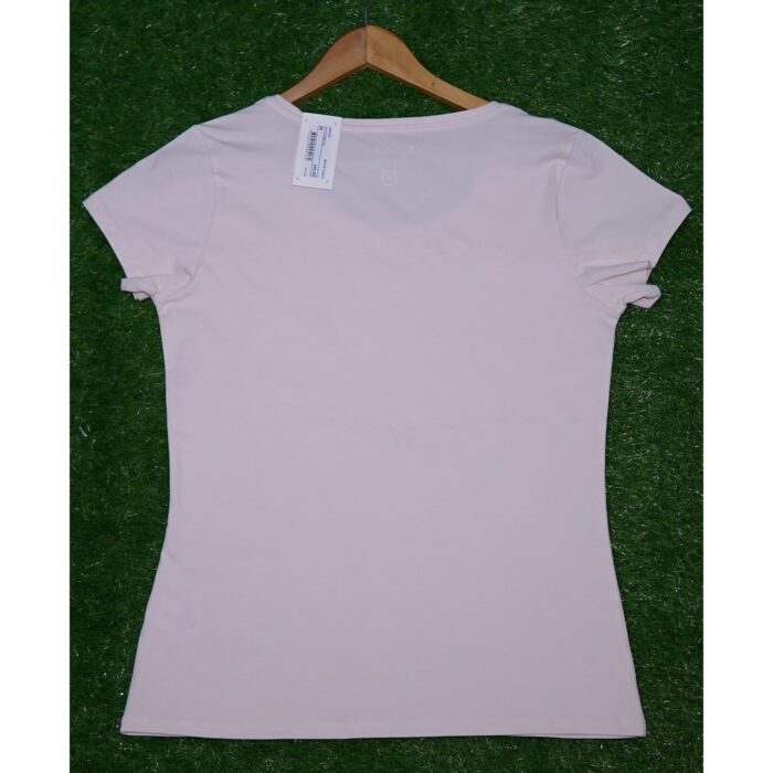 Banderid Logo Printed Light Peach T Shirt