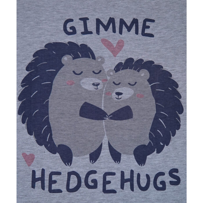 H&H Grey Gimme Hedge Hugs Printed T Shirt