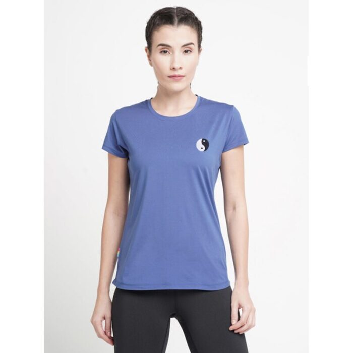 H&H Sapphire Blue Ball Printed T Shirt