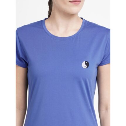 H&H Sapphire Blue Ball Printed T Shirt