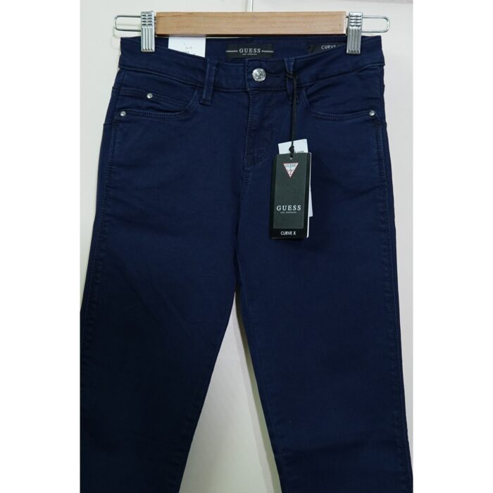 Guess Ink Blue Soft Skinny Mid Curve X Jeans