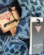 Guess Eco Leopard Denim Jacket