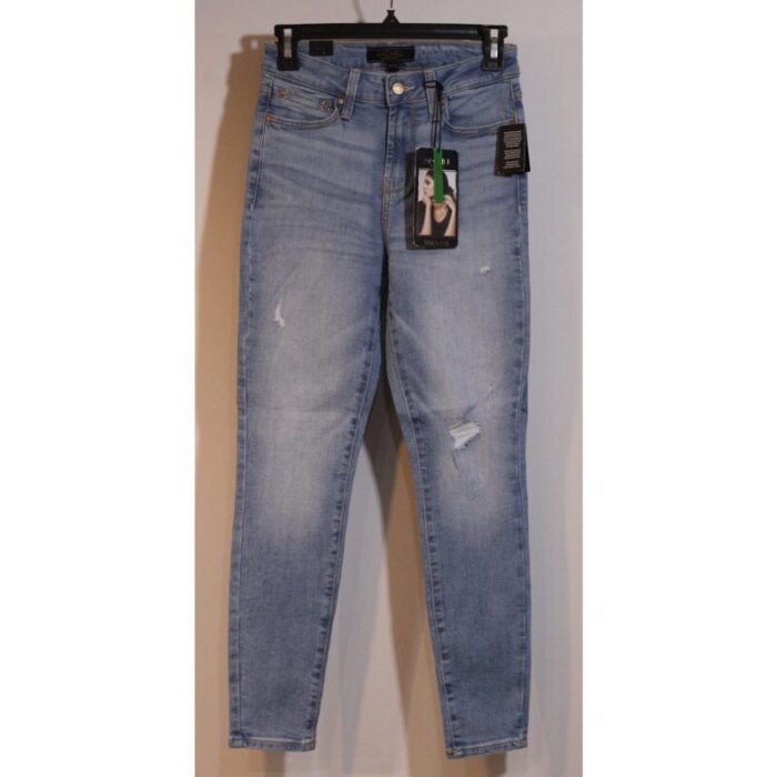 Rachel Roy Light Blue Skinny Ripped Jeans