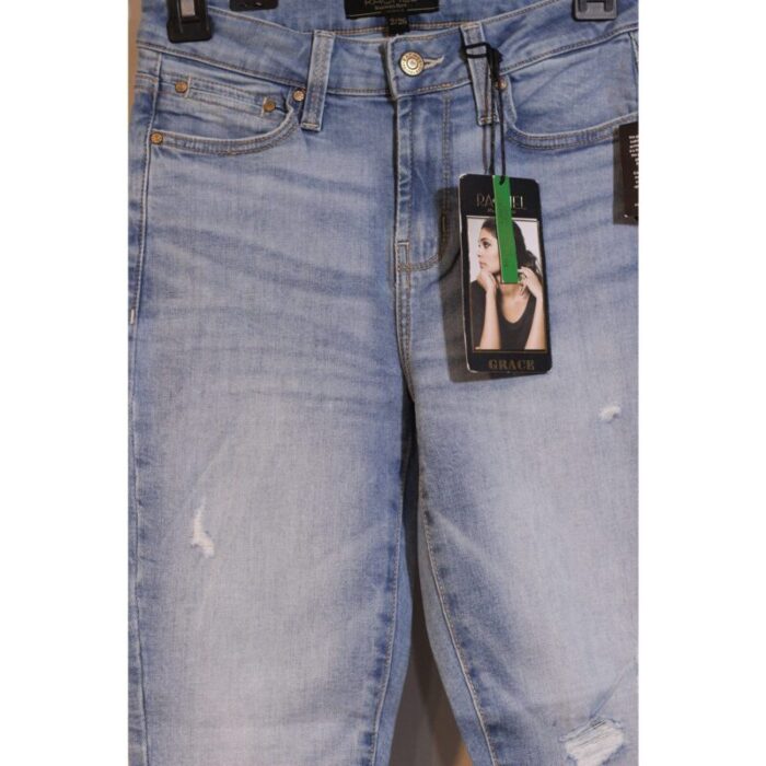 Rachel Roy Light Blue Skinny Ripped Jeans