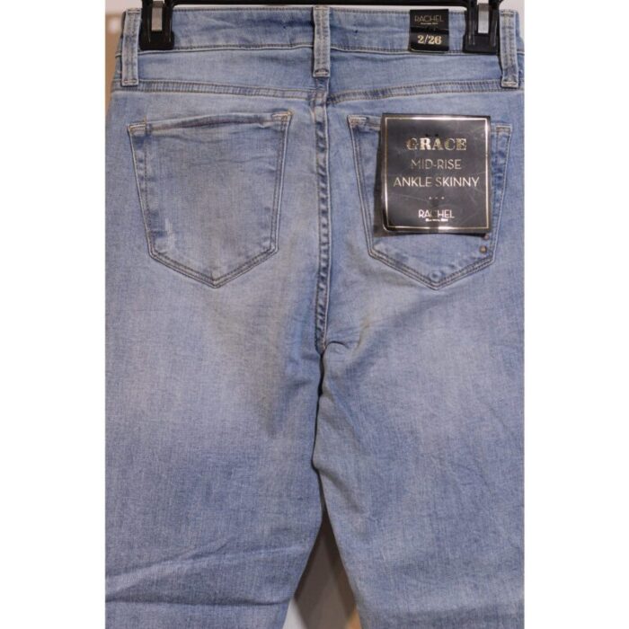 Rachel Roy Light Blue Skinny Ripped Jeans