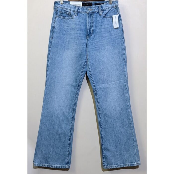 Banana Republic Light Wash High Rise Relaxed Bootcut Jeans