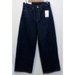 F.A Dark Wash High Rise Wide Leg Jeans