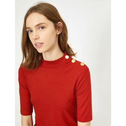 Kotton Button Detailed Blouse T-Shirt