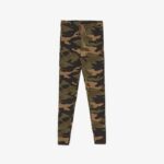 Bershka Dark Camouflage Plush Legging