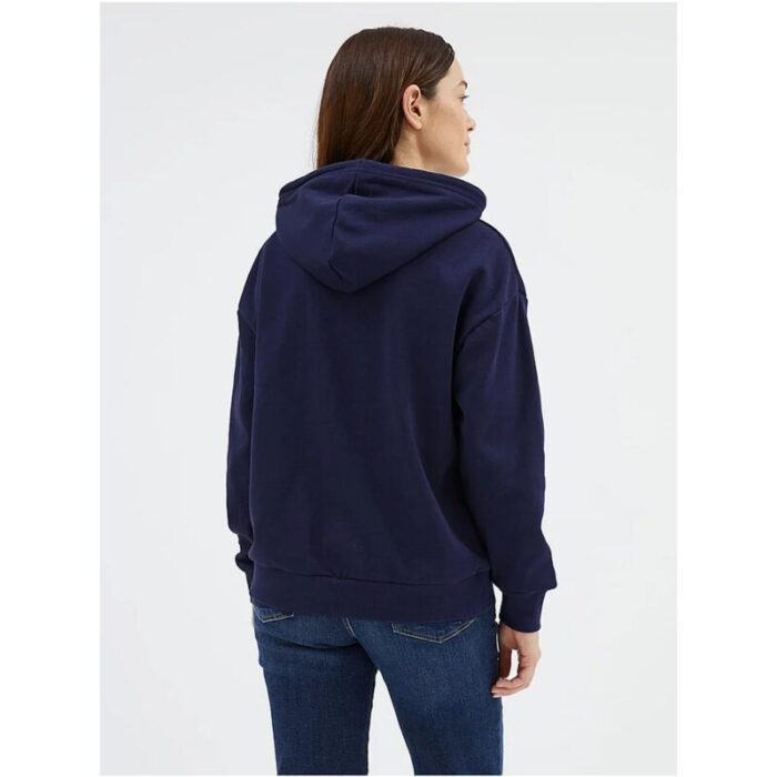 Navy Basic Fleece Hoodie