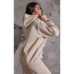 Sand Basic Fleece Hoodie