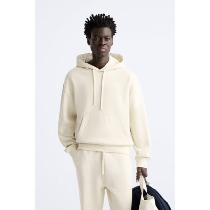 SM Lemon Basic Kangaroo pocket Hoodie