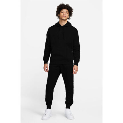 SM Black Basic Fleece Tracksuit Hoodie Trouser