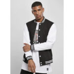 Sm Black and White Varsity Baseball Jacket