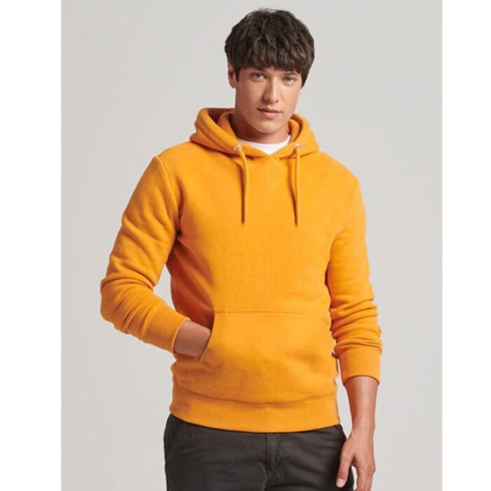 SM Mustard Basic Kangaroo pocket Hoodie