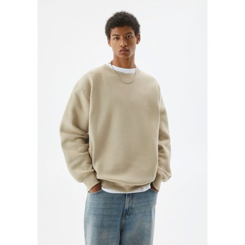 SM Sand Basic Crewneck Sweatshirt