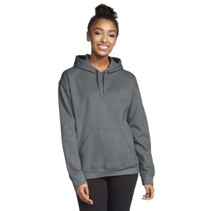 Silver Grey Basic Kangaroo pocket Hoodie