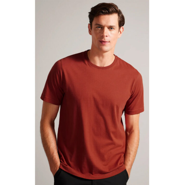 SM Rust Basic Round Neck T-Shirt