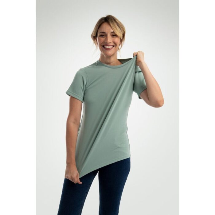 Mint Basic Round Neck T-Shirt