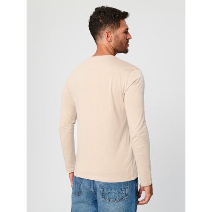 SM Dust Basic Round Neck Long Sleeves T-Shirt