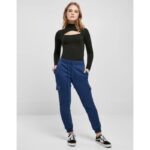 Dark Blue Cargo Skinny Jogging Trouser