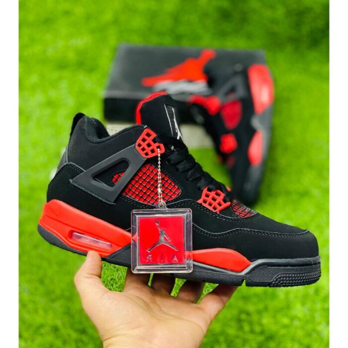 AJ-4 RETRO BLACK & RED (PREMIUM BATCH)