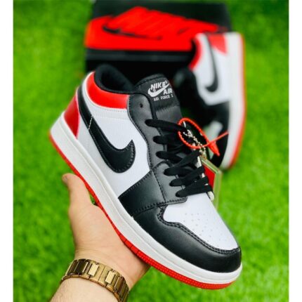 AJ -1 LOW RED & BLACK (PREMIUM BATCH QUALITY)