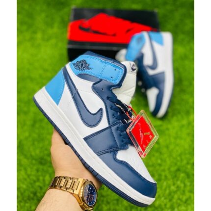 AJ-1 (BLUE & WHITE) HIGHTTOPS (PREMIUM BATCH)