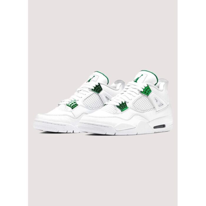 AJ-4 RETRO WHITE METALLIC GREEN (PREMIUM BATCH)