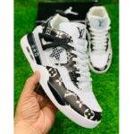 A-JORDAN LOUIS VUITTON BLACK WHITE SPECIAL EDITION