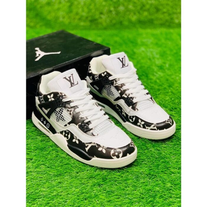 A-JORDAN LOUIS VUITTON BLACK WHITE SPECIAL EDITION