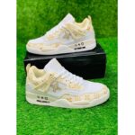 A-JORDAN LOUIS VUITTON WHITE CREAM SPECIAL EDITION