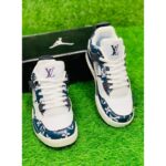 A-JORDAN LOUIS VUITTON NAVY WHITE SPECIAL EDITION