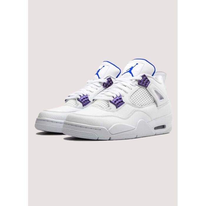 AJ-4 RETRO WHITE METALLIC PURPLE (PREMIUM BATCH)