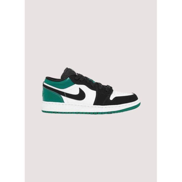 NIKE AIR JORDAN DUNK LOW GREEN BLACK WHITE