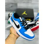 NIKE AJ DUNK LOW ROYAL BLUE WHITE