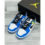 NIKE AJ DUNK LOW ROYAL BLUE WHITE