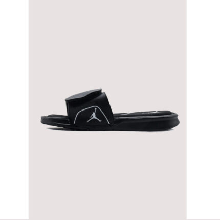 AIR JORDAN BLACK COMFORT SLIPPERS