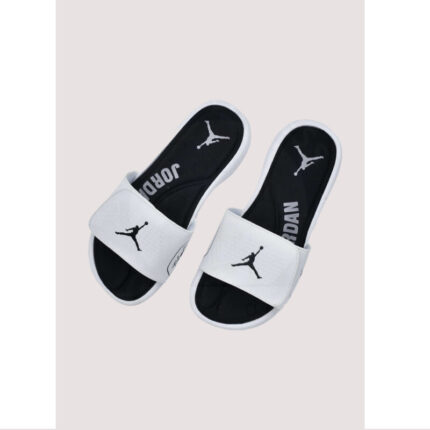 AIR JORDAN BLACK-WHITE DUO SLIPPERS