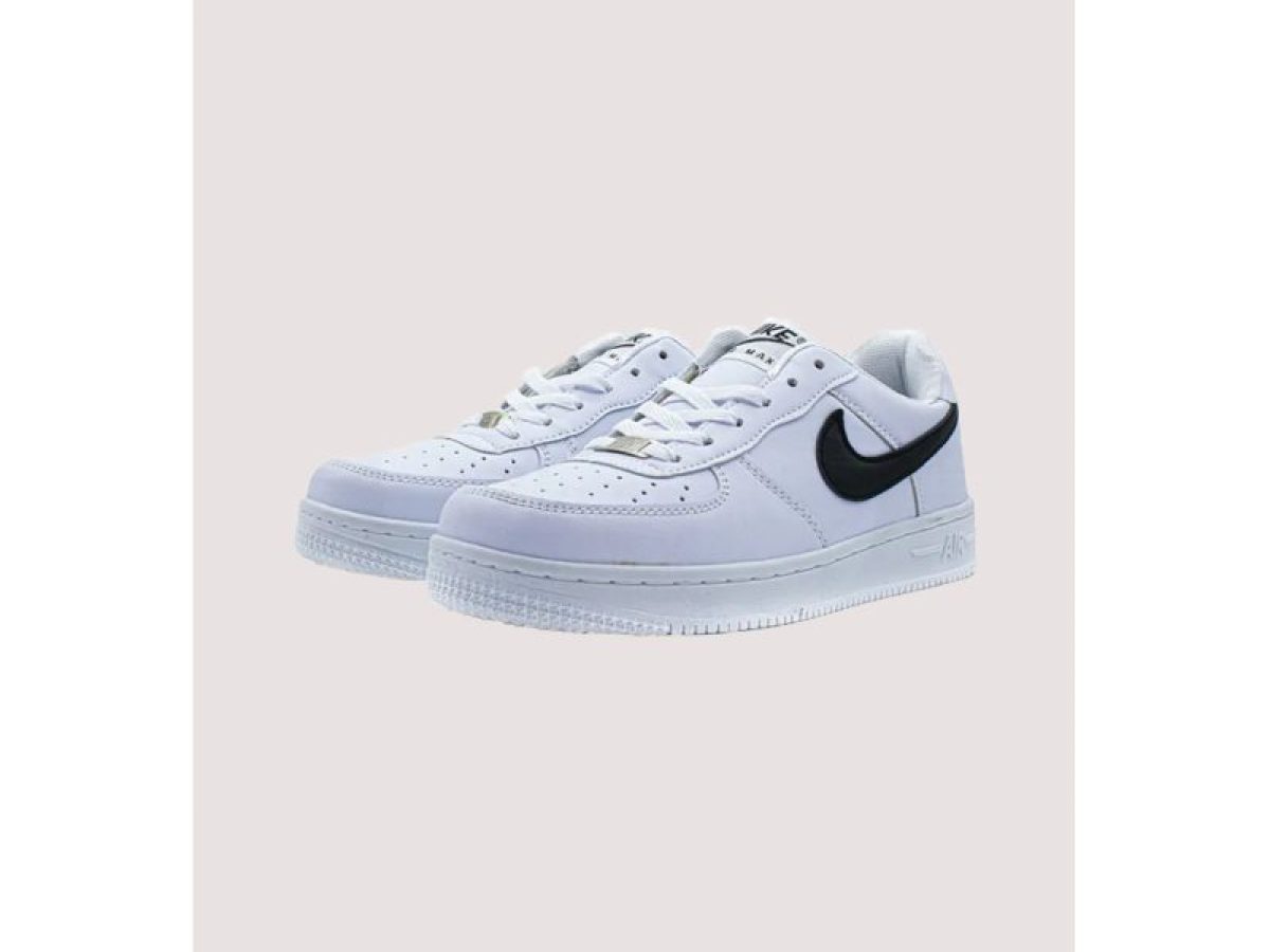 NIKE AIR FORCE 1 WHITE BLACK PREMIUM BATCH stora.pk