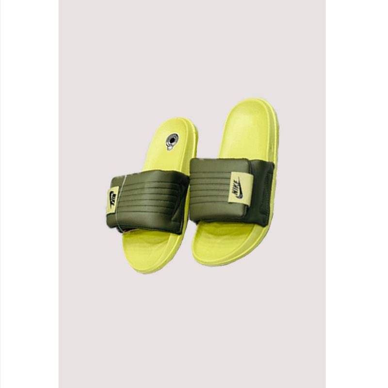 NIKE OFFCOURT OLIVE GREEN ADJUST SLIDE REVIVE FOAM