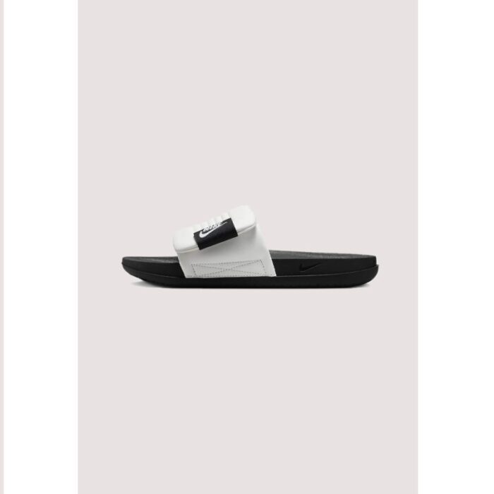 NIKE OFFCOURT WHITE-BLACK ADJUST SLIDE REVIVE FOAM