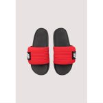 NIKE OFFCOURT RED & BLACK ADJUST SLIDE REVIVE FOAM