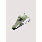 AIR JORDAN RETRO 4 ARMY GREEN (PREMIUM QUALITY)