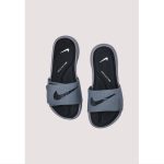 NIKE GREY-BLACK COMFORT FOOTBED SLIPPER