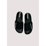 SKECHERS BLACK HYPER BURST SOFT SLIDE D1 (PREMIUM-QUALITY)