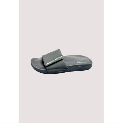 SKECHERS GREY HYPER BURST SOFT SLIDE D1 (PREMIUM-QUALITY)