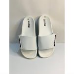 SKECHERS WHITE HYPER BURST SOFT SLIDE D1 (PREMIUM-QUALITY)